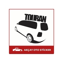 Touran Sticker Araba Sticker Tauran Araç Sticker Arma Sticker