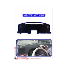 Mercedes Vito W638 Torpido Koruma Halısı Mavi Kenar