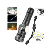 Ps-8745 Profesyonel Zoomlu 30w Mıknatıslı Avcı Kamp Tamirci Feneri