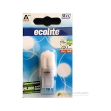 G9 2.5W Led Ampul Ecolite Gün Işığı(Sarı Işık)