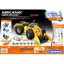 Clementoni Mekanik Laboratuvarı Buldozer Renkli 6+