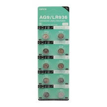 Ag9 Lr936 1.5v Alkalin Düğme Pil 10 Lu Paket