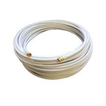 Herz 15Metre Rg6 U6 Gold F Konnektörlü Hazır Uydu Anten Kablosu F