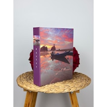 Rabsev Fotoğraf Albümü 10x15cm 200 Fotoğraf Kapasiteli Renkli Sandal Desenli Anı Albümü