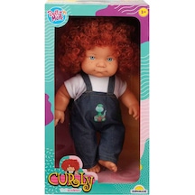 Curly Bebek 35 Cm. - Salopetli