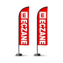 Eczane Reklam 2Li Bayrak Paketi