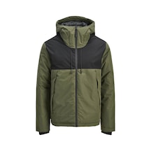 Jack & Jones Jcounion Light Padded Blocking Yeşil Erkek Mont 12285586 Yeşil Jack & Jones Jcounion Light Padded Blocking Yeşil Erkek Mont 12285586 Yeşil