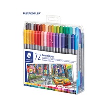 Double Ended 72'li Çift Uçlu Fineliner Kalem Seti / Tb72