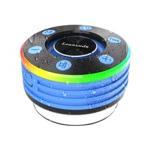 Youtek Su Geçirmez Bluetooth Hoparlör - Ipx7, Fm Radyolu, Şok Dayanımlı, Mini Kablosuz Mavi