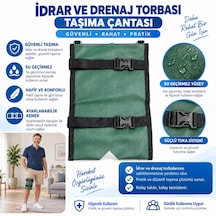 Idrar Ve Drenaj Torbası Taşıma Çantası Ayarlanabilir Kemerli, Su Geçirmez, Bacağa Sabitlenen Model