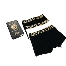 Tommy Hilfiger Erkek Boxer 3"lü Set Çok Renkli