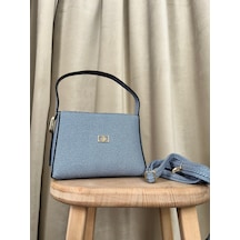 Kemerli Kare El Ve Omuz Çantası