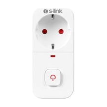 Sl-010 16a 750 Joule Akım Korumalı Tekli Priz Anahtarlı Isıya Duyarlı Devre Çocuk Koruma