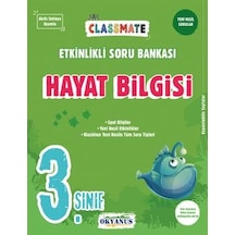 3. Sınıf Classmate Hayat Bilgisi Etkinlikli Soru Bankası  -  Eda Eşkin Duray  -  Okyanus Eğitim