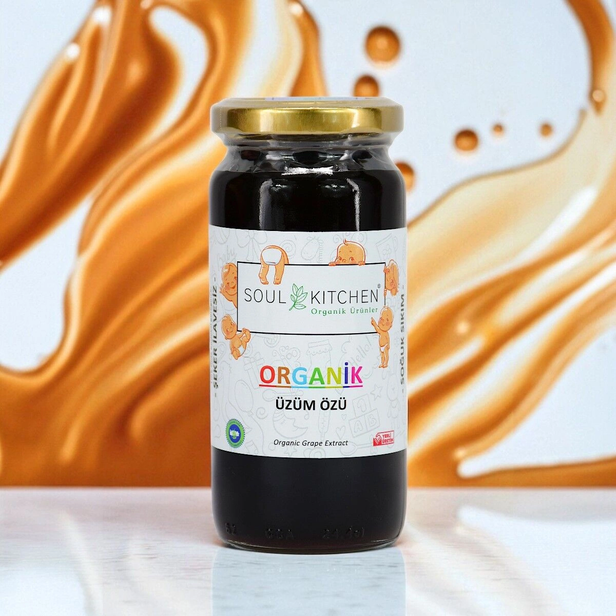Organik Üzüm Özü 315gr Soğuk Sıkım Şeker İlavesiz