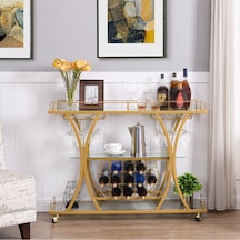 Zaira Gold Metal&cam Servis Arabası