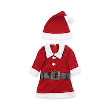 Kız Bebek Yılbaşı Noel Kostümü Kıyafeti