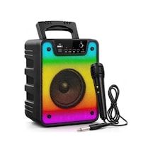Bluetooth Parti Hoparlörü - Rgb Işıklı Ve Mikrofonlu