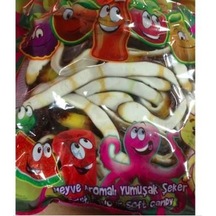 Bebeto Kobra Yılan Meyve Aromalı Yumuşak Şeker 1 KG