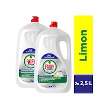 Profesyonel Sıvı Bulaşık Deterjanı Elde Yıkama Limon Kokulu 5 L 2 X 2,5 L X2
