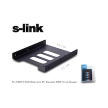 S-link Sl-ssd15 Ssd Disk İçin Pc Kasa İçi Hdd Yuva Kasası 2,5"-3,5" Kdo