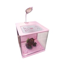 Nubios Nano Easy Akvaryum 4.5 Lt Pembe