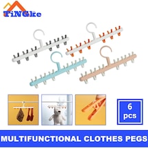 Orange-6 Klipler Elbise Mandalları Kurutma Askısı Rüzgar Geçirmez Kıyafet Rafı Cloth Plastik Rüzgar Geçirmez Ev Gereçleri 47128832