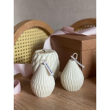 Armut Model % 100 Soya Doğal Mum İkili Set