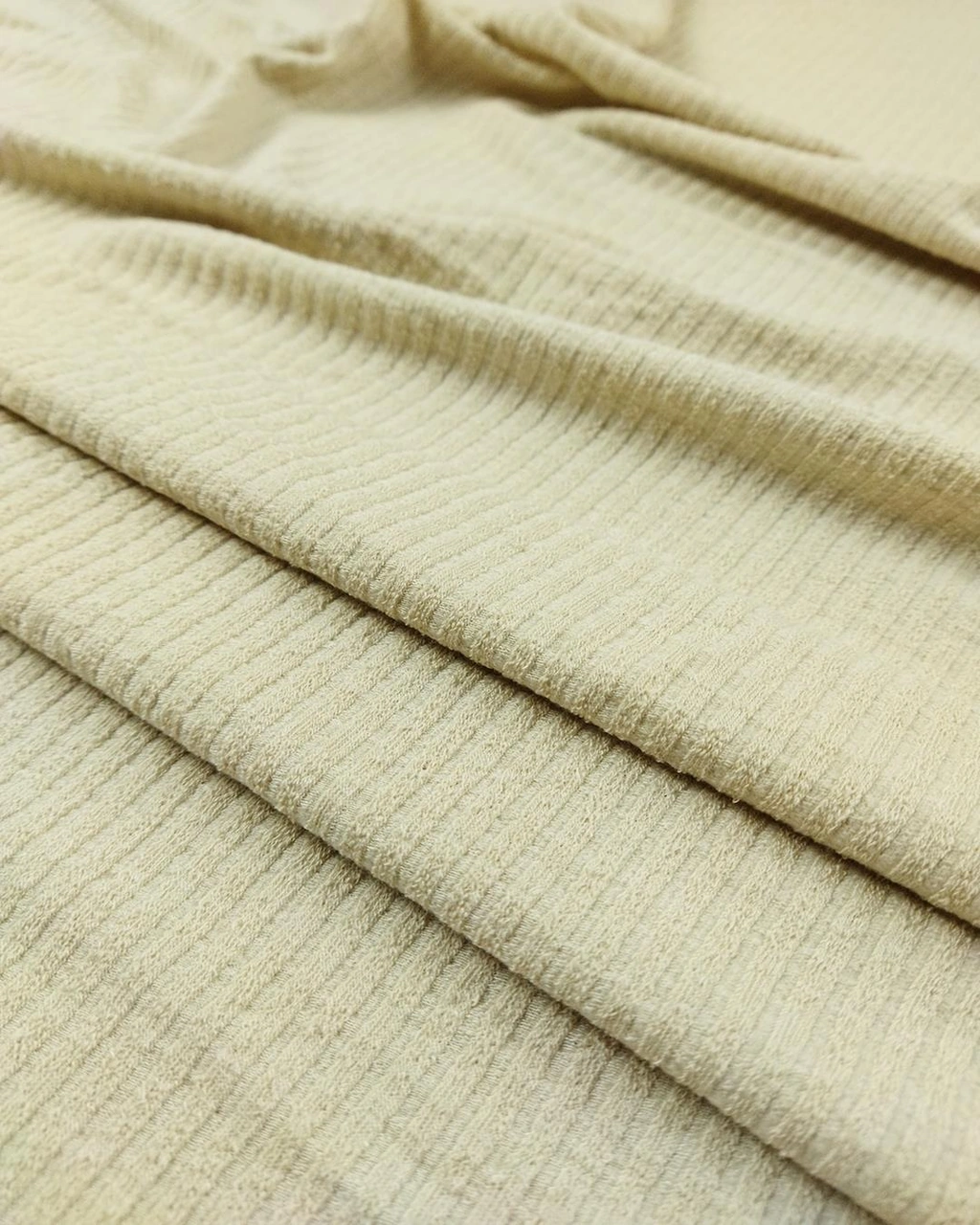 Kaşkorse Benzeri Örme Bej Renk En: 125 Cm-974 Renkli