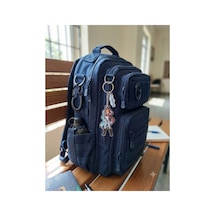 Owl Bag Genshin Impact Serisi Tartaglia Karakteri Desenli Acrylic Anahtarlık Çanta Süsü Mıx