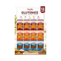 Doğal Glutensiz Vegan Diyet Makarna Karma 400 Gr 12 Adet