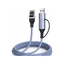 Lb Usb 3.0 Type-c 2 In 1 Gigabit Ethernet Adapter Zr1159