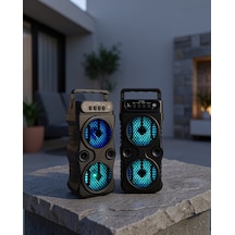 Bluetooth Hoparlör 1200 Mah Led Işıklı Uczzz1688hoparlör-2
