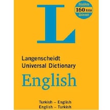 Langenscheidt Universal Dictionary Turkish-English English-Turkis