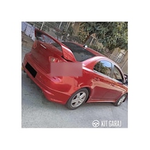 Kit Garaj Mitsubishi Lancer Evo Arka Ek Plastik Boyasız