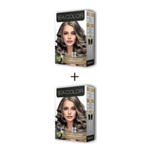 Jenerik 2x2 Tüp Krem Saç Boyası Seti Küllü Açık Kumral No:8.1