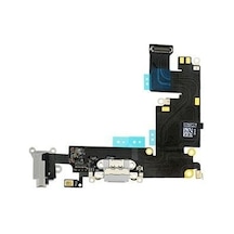 İphone 6 Plus Şarj Soketi Kulaklık Mikrofon Film Bordu Gri