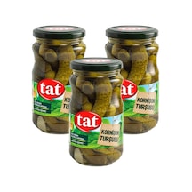 Tat Kornişon Turşu 350 Gr Cam X 3 Adet