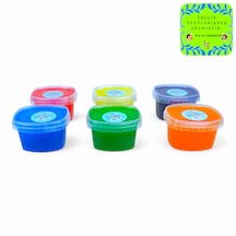 Chers Slime 6'lı 6 Renk 200 Gr X 6 Hazır Slime - Sağlık Sertifika