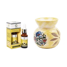 Beuta Limon Kabuğu Yağı 20 ML + Seramik Buhurdanlık
