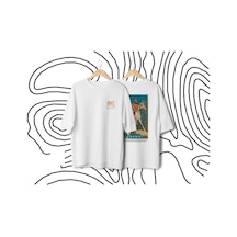 Kökler Serisi No:8 T-shirt - Beyaz
