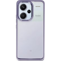 Newface - 345 - Xiaomi Redmi Note 13 Pro Plus Kılıf Power Silikon - Ece-umay - - Lila