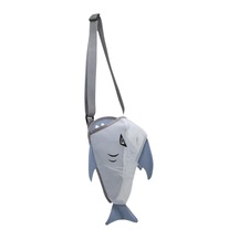 Suntek Yaz Çocukları Mesh Plaj Kabuk Torbası 25x18x15cm Çok Gri