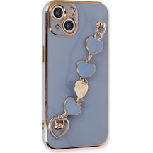 Apple iPhone Uyumlu  14 Kılıf Esila Silikon -  Gri