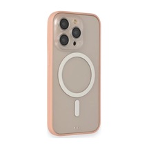 Apple İphone 14 Pro Max Kılıf Grand Magneticsafe Kapak - Pembe 0.2M-Çok Renkli