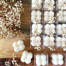 Dünya Organizasyon Kutulu Bubble Mum 10 Adet