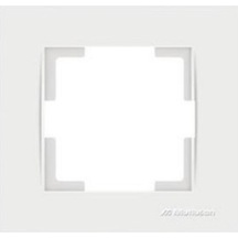 Mutlusan Rita Beyaz Tekli Çerçeve Mutlusan