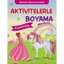 Prensesler-Aktivitelerle Boyama Kitabım- Koloni Çocuk Yayınları