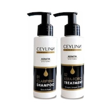 Ceylinn Keratin No 1 Şampuan 100 ML + No 2 Düzleştirici Krem 100 ML