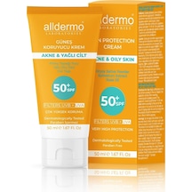 Alldermo Akne & Yağlı Cilt Güneş Kremi Spf 50 50 ML